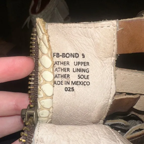 Freebird “Bond” Brown and Cream Heeled Boots