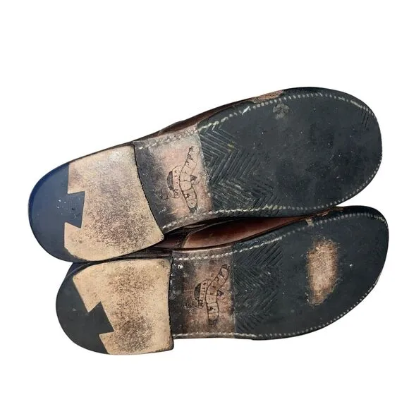 Freebird by Steven 9 Charlie Combat Boots Brown Distressed Leather