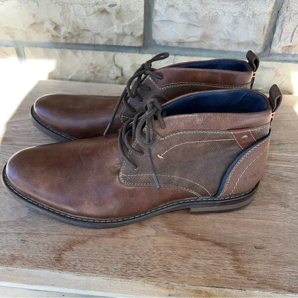 Freeman 1921 Brent Chukka Brown Mens Boots Size 9W