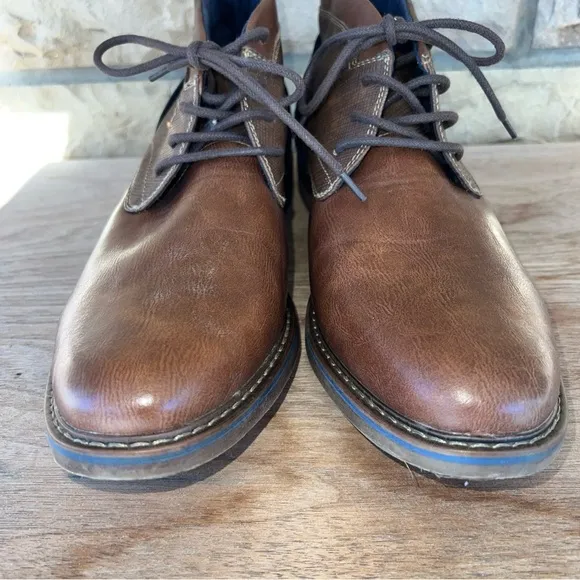 Freeman 1921 Brent Chukka Brown Mens Boots Size 9W