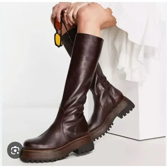 Free People Rhode Tall Platform Boots size 9.5