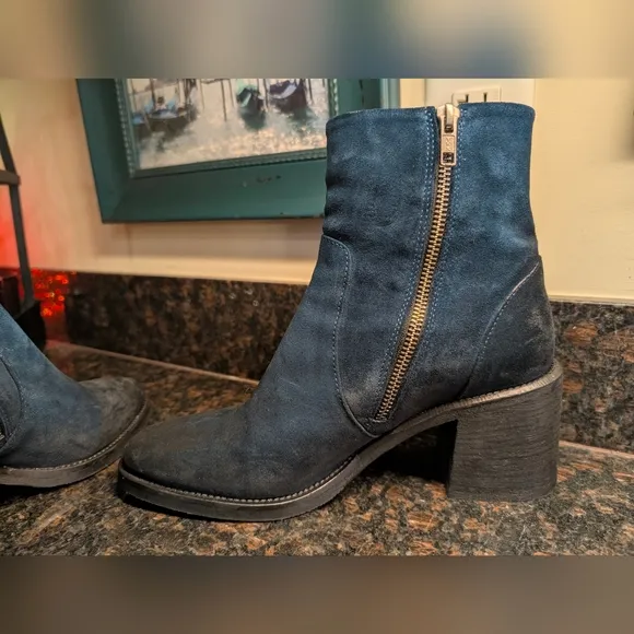 FRU.IT CHELIN PETROL Blue boots (sz 39)