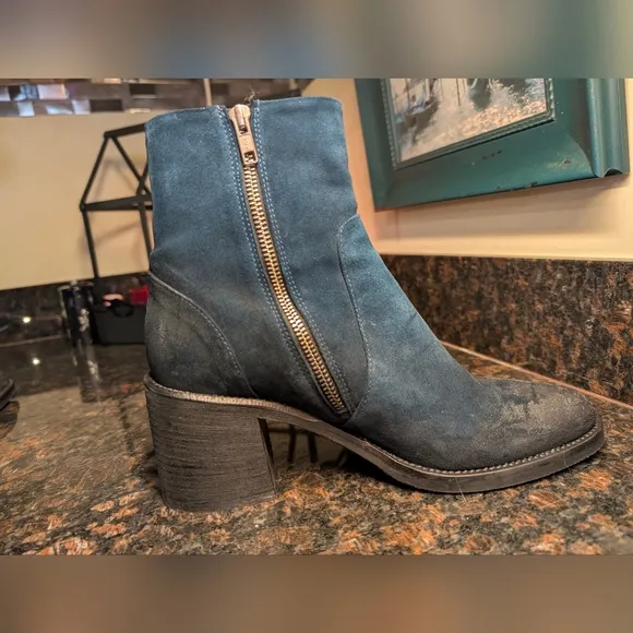 FRU.IT CHELIN PETROL Blue boots (sz 39)