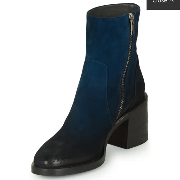 FRU.IT CHELIN PETROL Blue boots (sz 39)