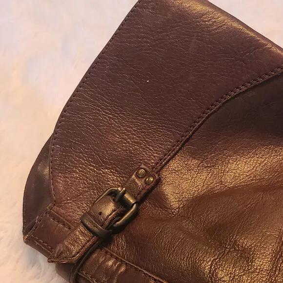 Frye Brown Cognac Leather Phillip Riding Boots 8 B