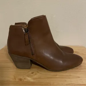 Frye Judith Double Zip Leather Booties Size 10 M