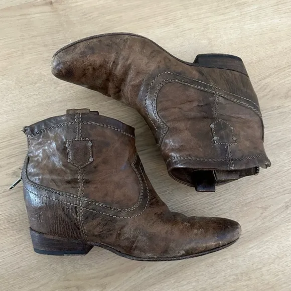 Frye Monica Ankle Boots