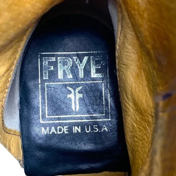 Frye Sabrina Black Leather‎ Double Buckle Ankle Boots