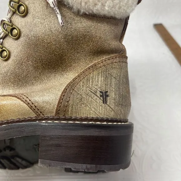 Frye Samantha Hiker Boots Sz 8.5