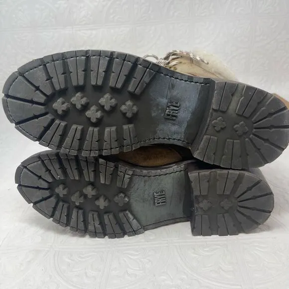 Frye Samantha Hiker Boots Sz 8.5