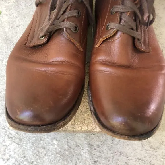 Frye Tyler lace up ankle boots