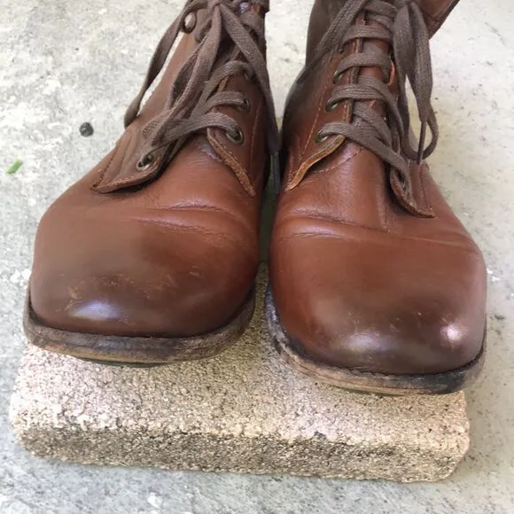 Frye Tyler lace up ankle boots