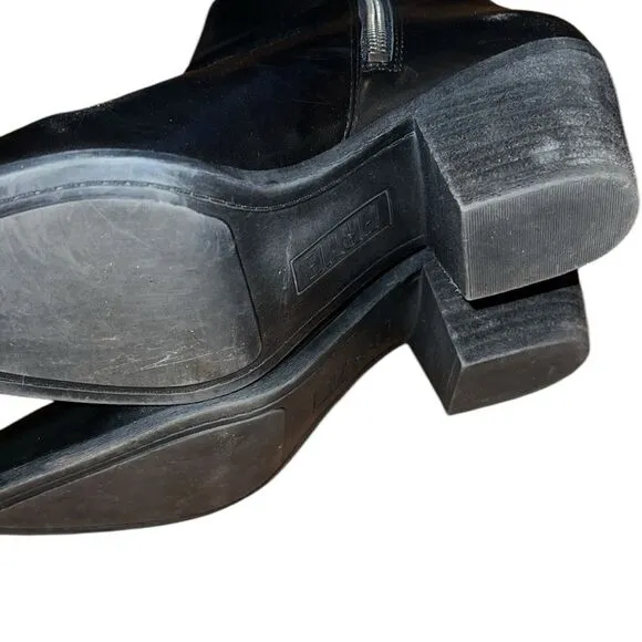 Frye Black Leather Ankle Boots Size 9