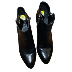 Frye Black Leather Ankle Boots Size 9