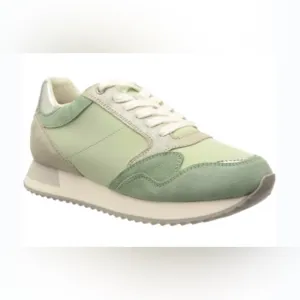 Geox Respira Ladies Doralea Sneaker Waterproof Mint Green Size EUR 38 US 8 NWT