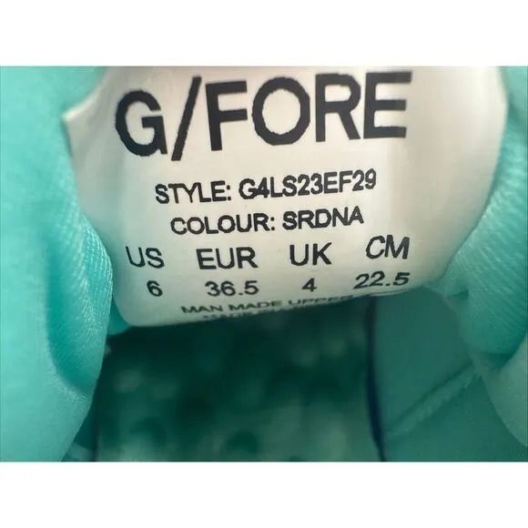G/FORE MG4  Women'Golf shoes Sardinia G4LS23EF29 Comfort Sz 6 Retail $220