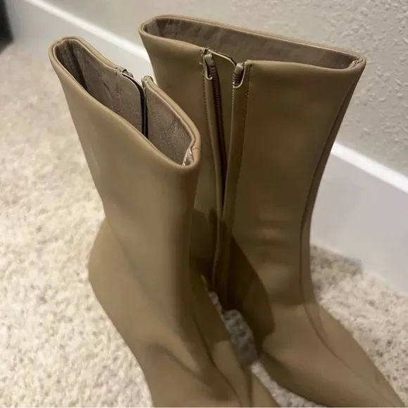 Gia Borghini leather ankle boots