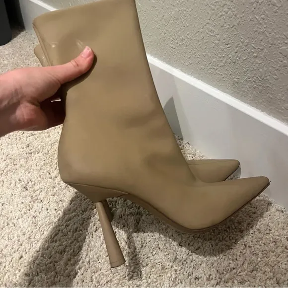 Gia Borghini leather ankle boots