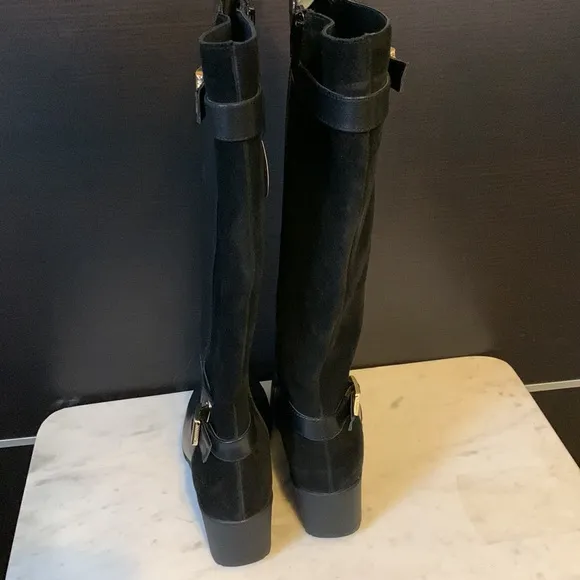Giani Bernini Black Sannaa Wedge Boots