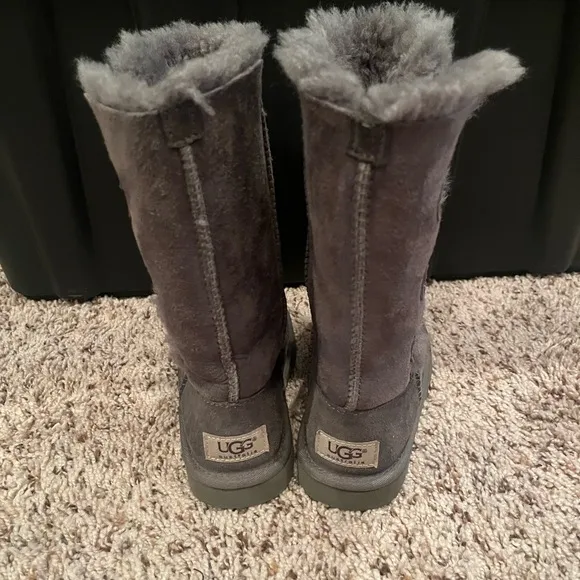 Girls Gray UGG Boots