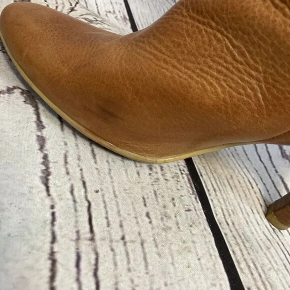 Giuseppe Zanotti‎ Boots Womens 8US 38.5EU Brown Leather Tall Riding Boot