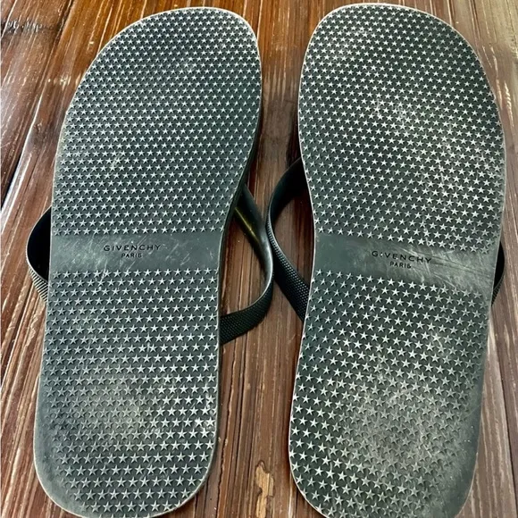 Givenchy Men Rottweiler Flip Flops Sandals 10.5-11