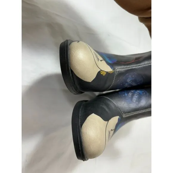 Goby boots Space Theme Ankle Boot Slip size 6
