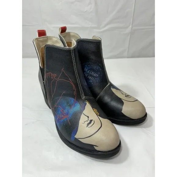 Goby boots Space Theme Ankle Boot Slip size 6
