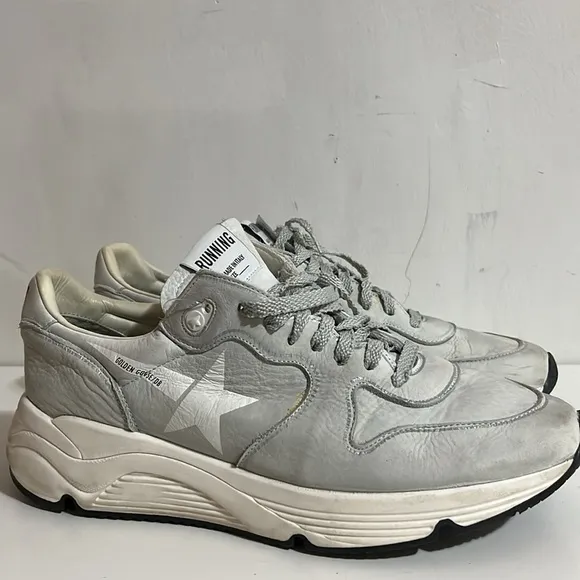 Golden Goose Grey Running Sole Sneakers Men Size 43 Retail $600 offers accepted
