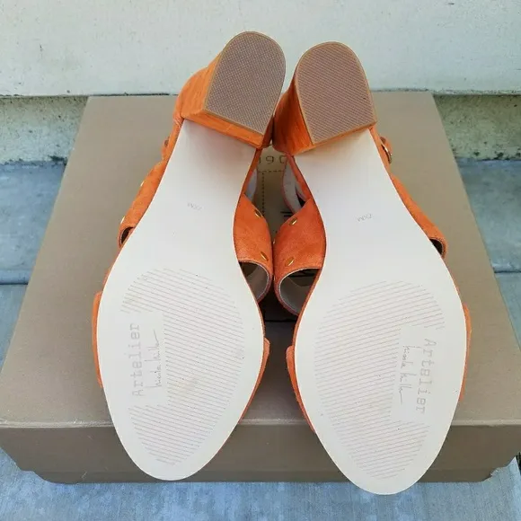 Gorgeous Studded Nicole Miller Sandals