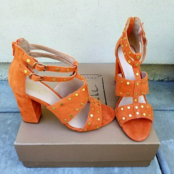 Gorgeous Studded Nicole Miller Sandals