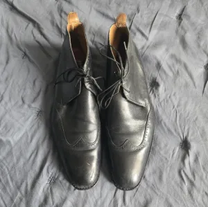 Grenson Men's Black Leather Chukka Dress Boots Sz 8