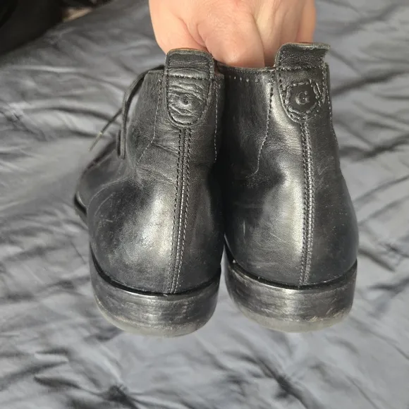 Grenson Men's Black Leather Chukka Dress Boots Sz 8