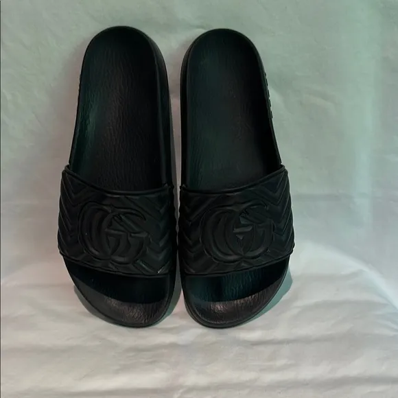 Gucci Black Men’s Slide Sandals