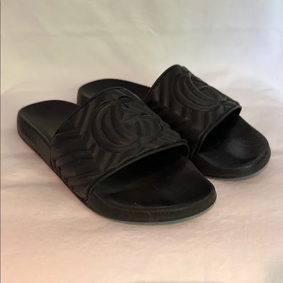 Gucci Black Men’s Slide Sandals