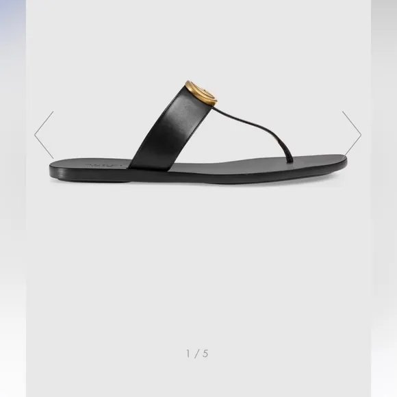Gucci Marmont Thong Sandals