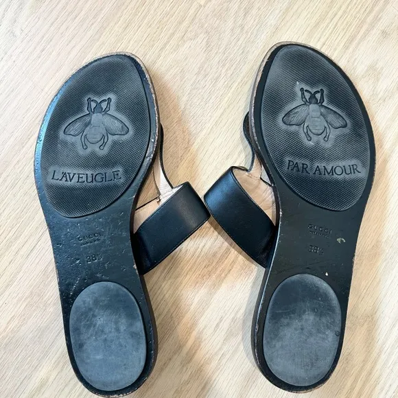 Gucci Marmont Thong Sandals