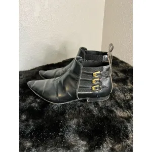 GUCCI Mens Cordovan Lux Leather Ankle Boot uk 9.5 Us 10