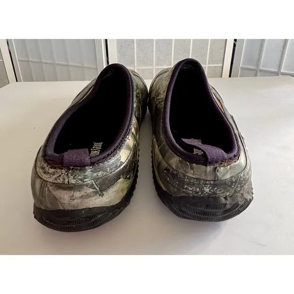 Guide Gear Men’s Size 12 Waterproof Camo Water Hunter Ankle Slip On Clogs Shoes