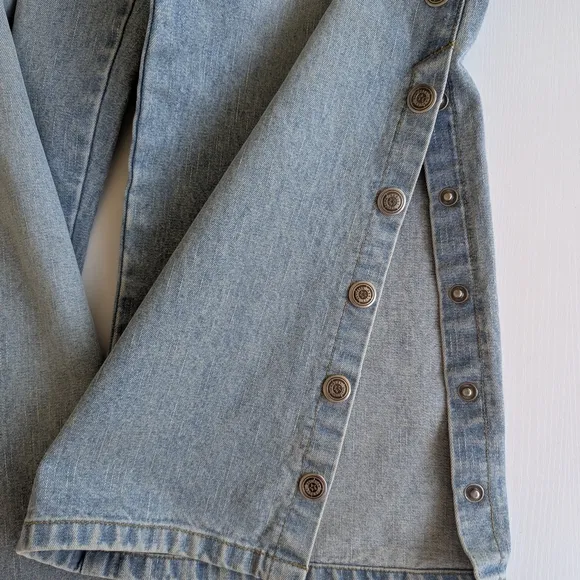 Harley-Davidson Blue Bootcut Jeans Vintage Style