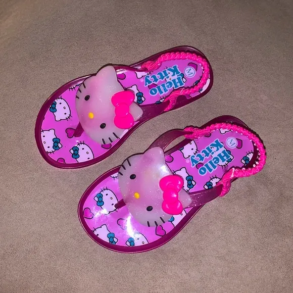 Hello Kitty Pink Kids Sandals