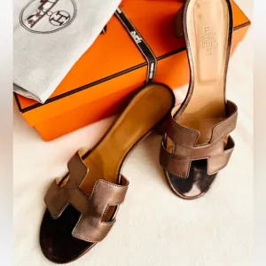 Hermes Brown Sandals