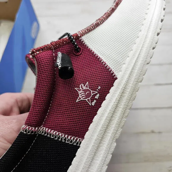 Hey Dude Wally NCAA TEXAS A&amp;M AGGIES Casual Shoe Men’s 10 NEW Gameday Fan Gift