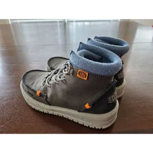 HEYDUDE Bradley Boot Youth Kids Pull on Boots Comfortable Light-Weight Size TD13