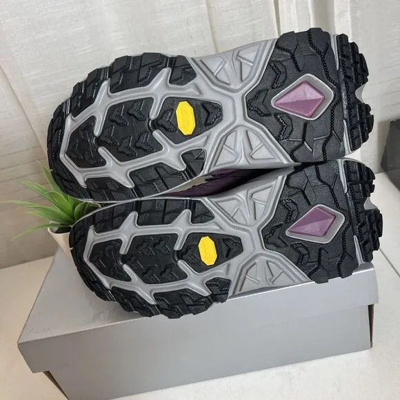 Hoka One One Women's Kaha 2 Low GTX Gore-Tex Hiking Shoes Size 9 B Grape Wine