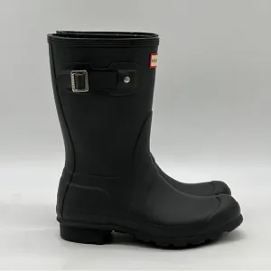 Hunter Original Black Rain Boots. Size 6