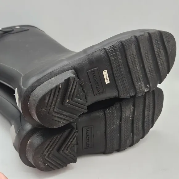 Hunter original nebula rain boots size 3 black