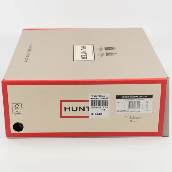 Hunter Women's Original Chelsea Boots WFS2078RMA Waterproof Rainboot size 6 - 11