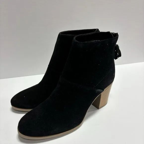 Hush Puppies Women’s Ingrid Black Ankle Booties, Size 9.5 M