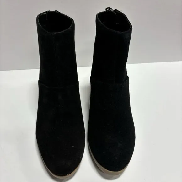 Hush Puppies Women’s Ingrid Black Ankle Booties, Size 9.5 M